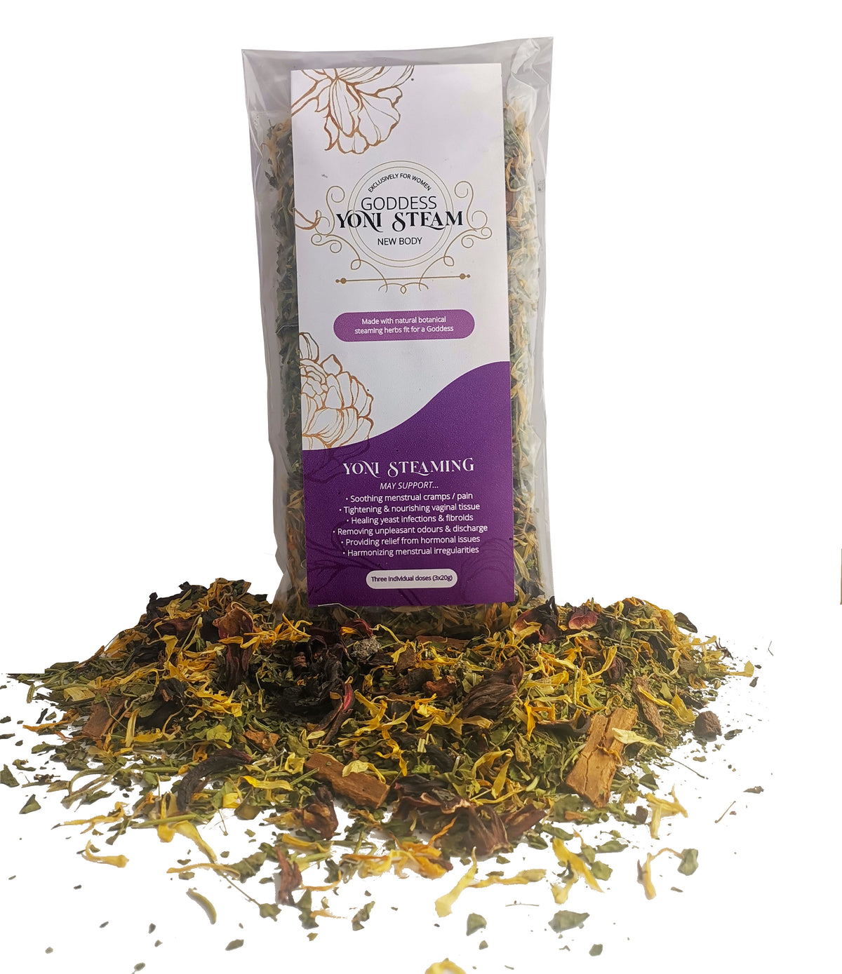 Goddess Yoni Steam - Triple Pack (3x20g packs)
