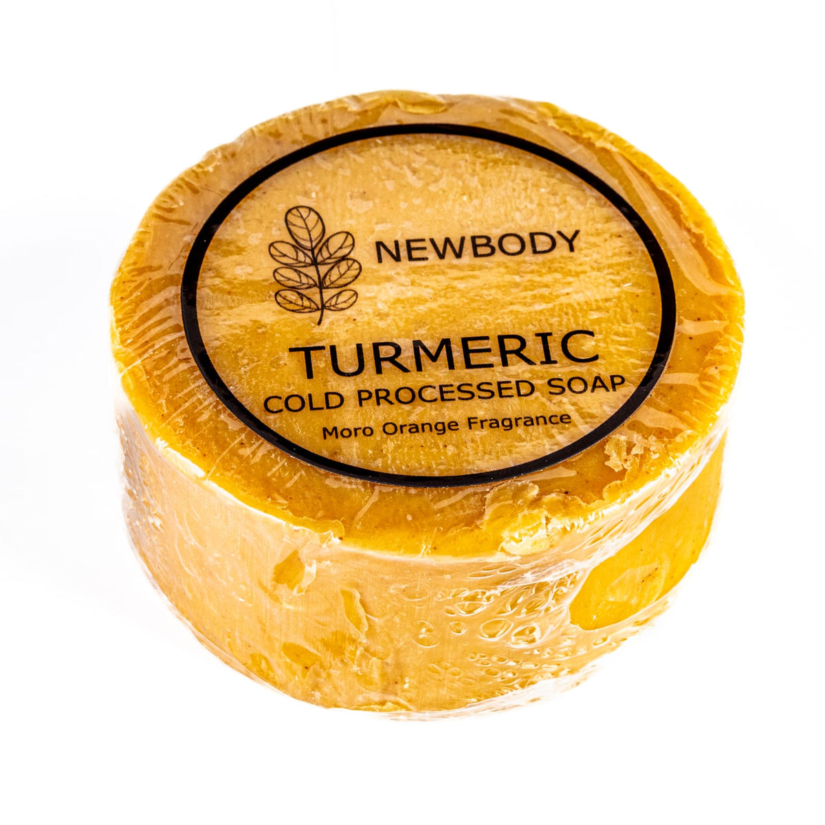 Newbody Turmeric cold processed soap - Moro orange fragrance